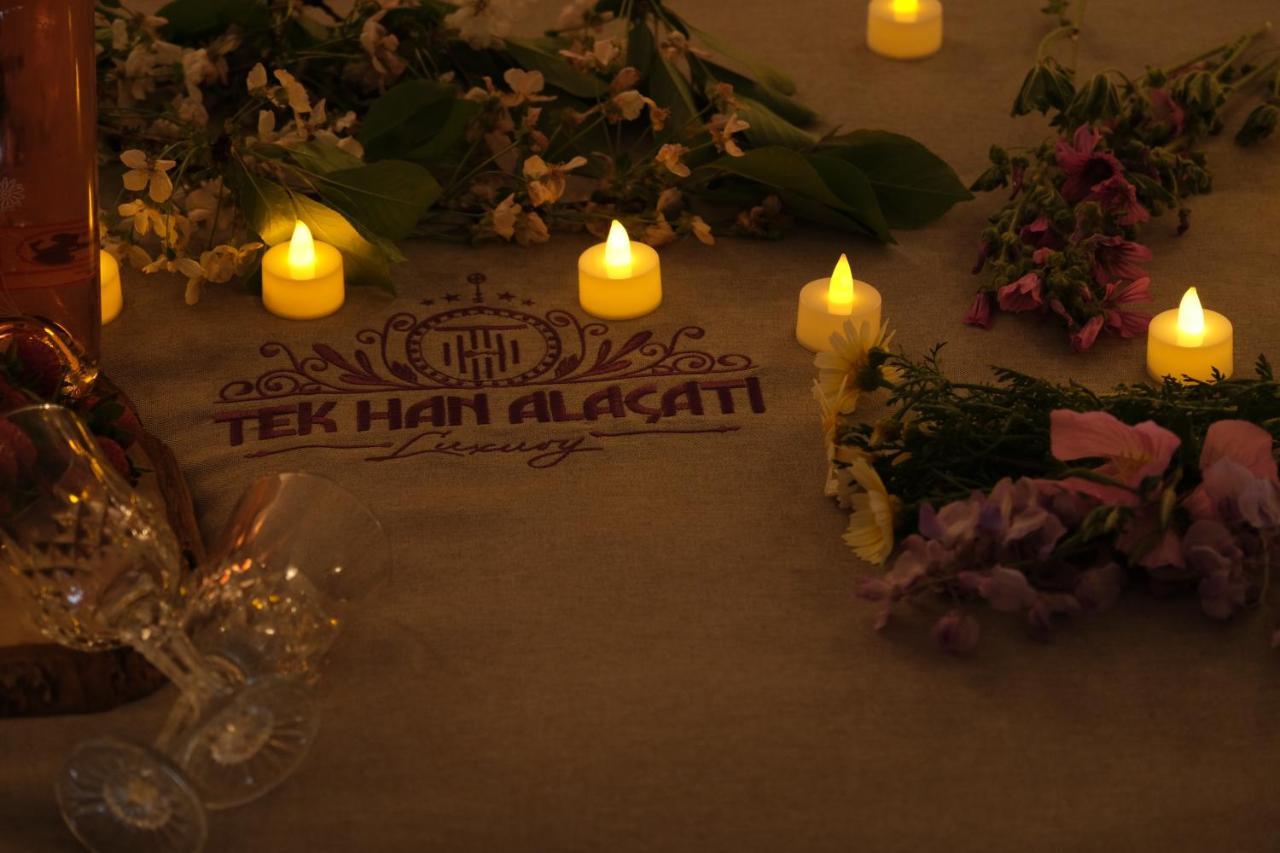 Hotel Tek Han Alaçatı Esterno foto