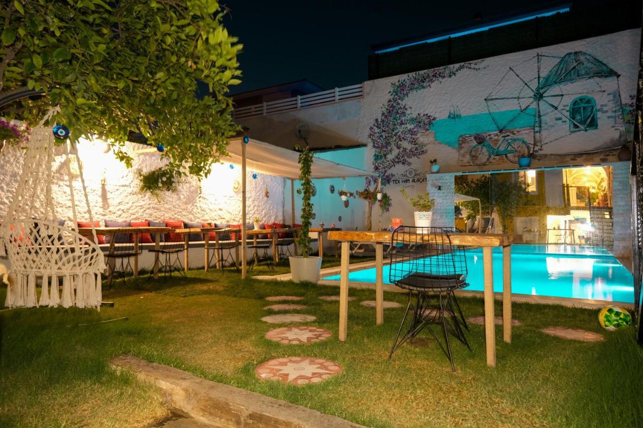 Hotel Tek Han Alaçatı Esterno foto